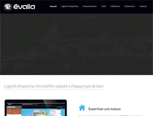 Tablet Screenshot of evalia.com